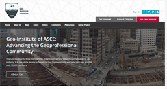 Desktop Screenshot of geoinstitute.org